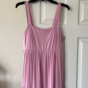 Pink Lily Soft Mauve Sleeveless Maxi Dress